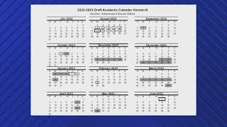 HISD 202223 academic calendar approved by Board of Education [upl. by Max919]