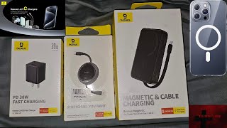 Baseus 30W Charger Retractable Cable and 10000mAH 30Watt Charging Brick Review  HollywoodShono [upl. by Ramsdell541]