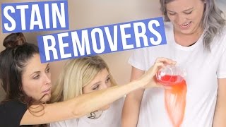 MINDBLOWING Instant Stain Removers w Mr Kate [upl. by Bilski]