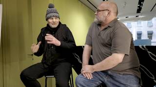 QA with William Patrick Corgan and Larry Flick [upl. by Ydnyc]