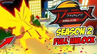 SEASON 2 FULLY UNLOCKED  20000 CHIKARA SHARDS CODE  ANIME FIGHTING SIMULATOR  Roblox [upl. by Sirovat759]