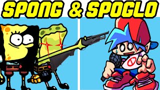 Friday Night Funkin VS SpongeBob Spong and Spoglo FNF Mod [upl. by Randee]