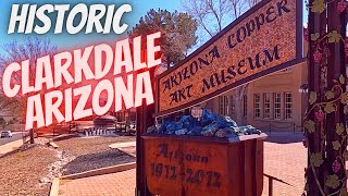 Historic Clarkdale Arizona  Copper Museum [upl. by Dove]