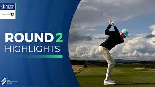 Puig surges into lead  Round 2 highlights  St Andrews Bay Championship  International Series [upl. by Yur684]