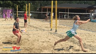 Deutsche BeachTennis TeamMeisterschaften 2019 mitten in Berlin [upl. by Manley]