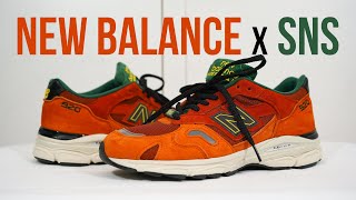 NEW BALANCE 920 x Sneakersnstuff Unboxing review amp on feet [upl. by Silado]