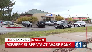 Colorado Springs police investigating a bank robbery [upl. by Emory]