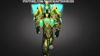 Night Elf Druid Tier 7 armor set  T7  Valorous Dreamwalker Battlegear  Garb  Regalia [upl. by Valdemar]