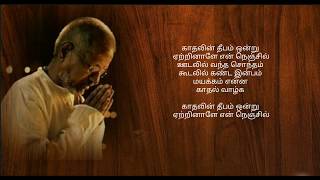 Kaadhalin Deepamonru  Ilayaraja song Tamil HD Lyrics [upl. by Rastus]