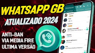 CHEGOU NOVO WHATSAPP GB ATUALIZADO 2024 whatsapp gb 2097 [upl. by Nilekcaj]