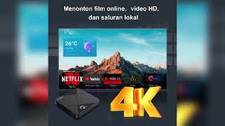 Jual TRIPSKY Mini Q3 Android TV Box [upl. by Gredel]