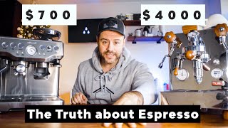 700 vs 4000 Espresso Machine Comparison  How much should you spend on an espresso machine [upl. by Eltrym]