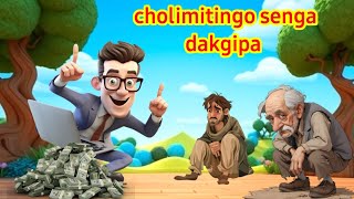 Cholimitingo senga dakgipa biltom golpo 2024 garo cartoon moral story [upl. by Gino964]