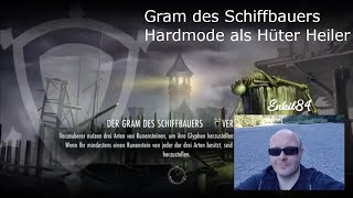 ESO Gram des Schiffbauers Hardmode mit Nebenbossen als Hüter Heiler  gaming achievement twitch [upl. by Vod]