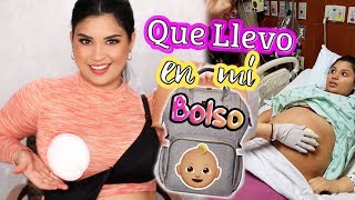 LISTA PARA EL HOSPITAL Qué llevo En Mi Maleta para dar a luz a mi bebe [upl. by Enar]