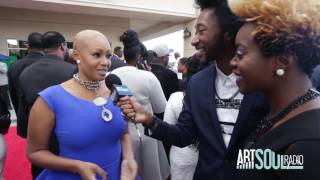 Stellar Gospel Music Awards Angel of Trinitee 57 Red Carpet [upl. by Fancy]