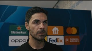 Mikel Arteta Post Match Interview  Porto 10 Arsenal [upl. by Vanthe]