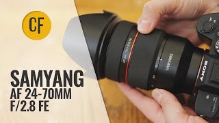 Samyang AF 2470mm f28 FE lens review with samples [upl. by Aitnohs]