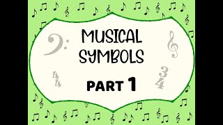 How to read music Musical symbols Staff Bar lines Notes Clefs Time Signature [upl. by Aicercal]