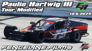 Paulie Hartwig III Tour Modified Evergreen Raceway 1062024 [upl. by Aielam]