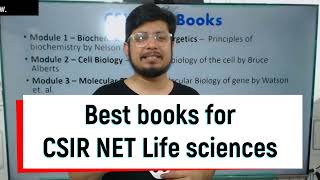 CSIR NET ke liye best books  for CSIR NET life science exam [upl. by Sibley]