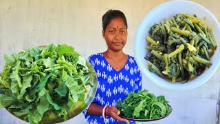 Healthy Pamkin leaves recipe ll healthy pamkin saag recipe [upl. by Artemisia]