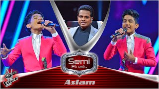 Aslam Roshan  Nilla Nagana නිල්ල නගන  Semi Finals [upl. by Parks426]