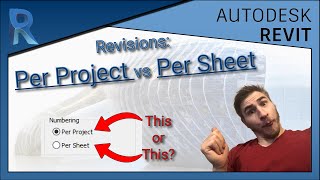 Revisions Per Project or Per Sheet  Revit [upl. by Faina]