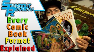 Every Comic Book Format Explained Omnibus Deluxe Edition Trade Paperback Marvel DC Soundout12 [upl. by Jock]