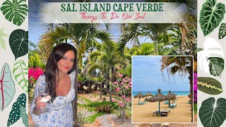 Things To SeeDo On Beautiful Sal Island Cape Verde 🏝🌺🦈🌼🌿🌊🐚🦀 [upl. by Merle]