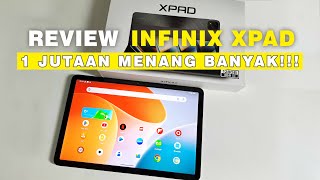 Tablet 1 JUTAAN Menang Banyak  Review INFINIX Xpad [upl. by Jehius888]