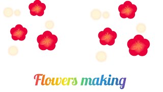 How to make flowers with sponge [upl. by Utir28]