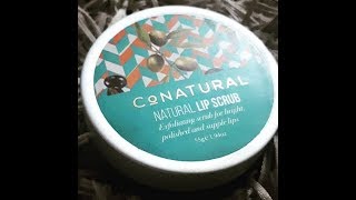 Conaturals natural LIP SCRUB honest review  styleyourlifewitherum [upl. by Joub]