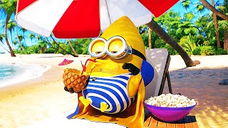 DESPICABLE ME 4 quotMega Minions On Vacation Scenequot Trailer NEW 2024 [upl. by Brosine]