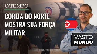 Coreia do Norte promete poder esmagador  Podcast Vasto Mundo  Ep 207 [upl. by Navap]