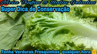 Como Manter as Verduras Frescas por Mais Tempo [upl. by Arekat394]