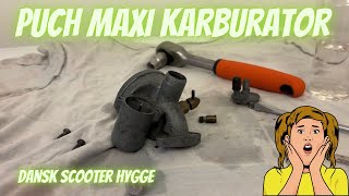 Renser Puch Maxi knallert karburator Episode 3 [upl. by Bethel]