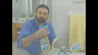 Billy Mays  OxiClean Bathroom Cleaner 2006 [upl. by Olympe]