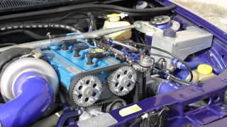 escort cosworth 640HP S300SX test powered by Oppliger Motorsport [upl. by Ativoj]