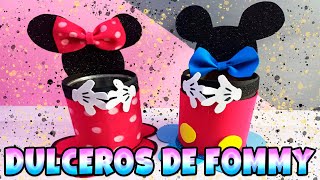 Dulceros fáciles de hacer  minni y mickey [upl. by Mamoun257]