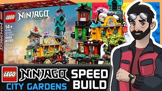 LEGO Ninjago City Gardens 71741  SPEED BUILD [upl. by Addison]