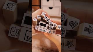 ASMR Soo Cute Unboxing MINI Stamp 😻 Shorts journalsupplies [upl. by Airotna]