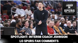 Spotlight San Antonio Spurs interim head coach Mitch Johnson [upl. by Amilas227]