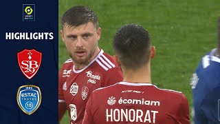 STADE BRESTOIS 29  ESTAC TROYES 5  1  Highlights  SB29  ESTAC  20212022 [upl. by Jeritah]