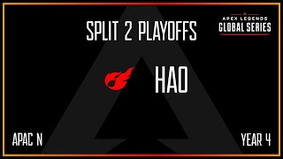 HAO  APAC N  ALGS Y4 Split 2 Playoffs  A vs D  Groups Stage  08302024 [upl. by Eiramana]