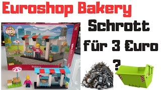 Euroshop KlemmbausteinSet  BakeryBäcker  99 Teile für 3€  das kann doch nur Schrott sein oder [upl. by Kapor]