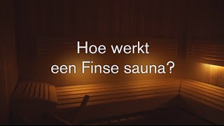 Hanolux  Hoe werkt een Finse sauna [upl. by Lyndsey]