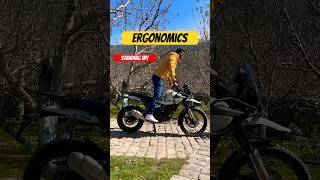 Royal Enfield Himalayan 452 Ergonomics Showcased 🔥  BikeWale shorts royalenfieldhimalayan [upl. by Suiraj226]