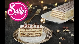 Esterházy Schnitte – ungarische Spezialität ohne Mehl  Sallys Welt [upl. by Aible406]