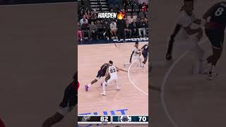 James Harden vs Spurs🔥 nba nbahighlights spurs jamesharden basketball shorts shortsfeed fyp [upl. by Alyehs]